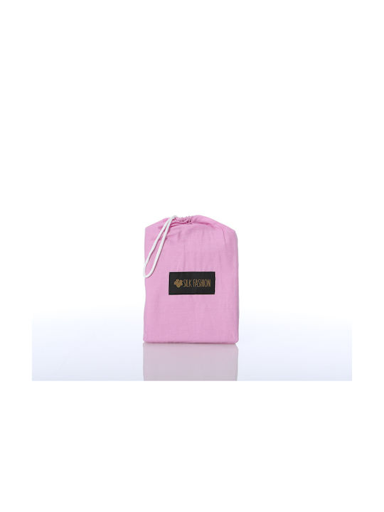 Silk Fashion Set Pillowcases with Envelope Cover Pastel Lavender 52x72cm