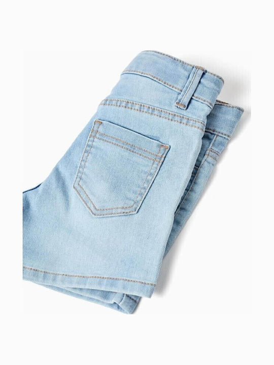 Kinder Shorts Bermudas Denim Blau