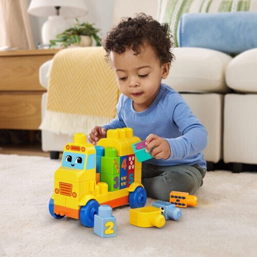 Mega Bloks Εκπαιδευτικά Τουβλάκια Σχολικό με Αριθμούς για 1.5+ Ετών 45τμχ