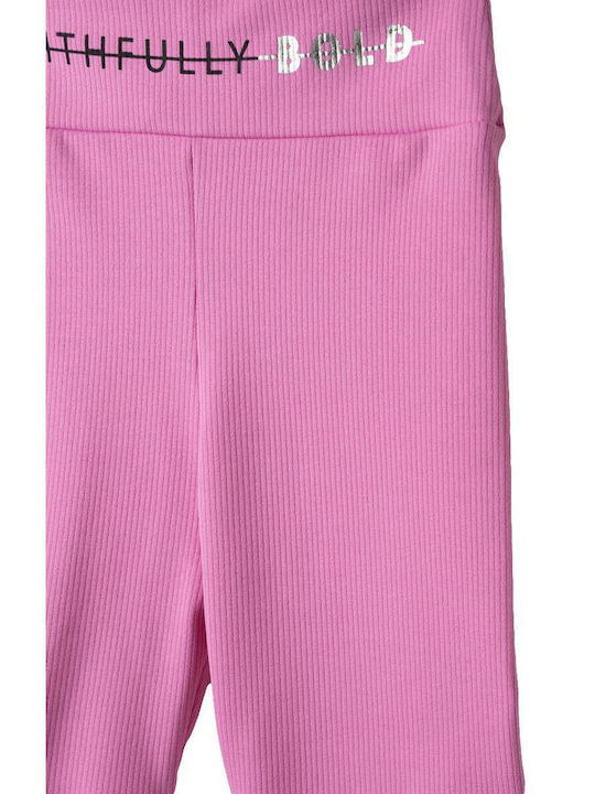 Kinderbekleidungssets mit Sommer Leggings Fuchsie 2Stücke