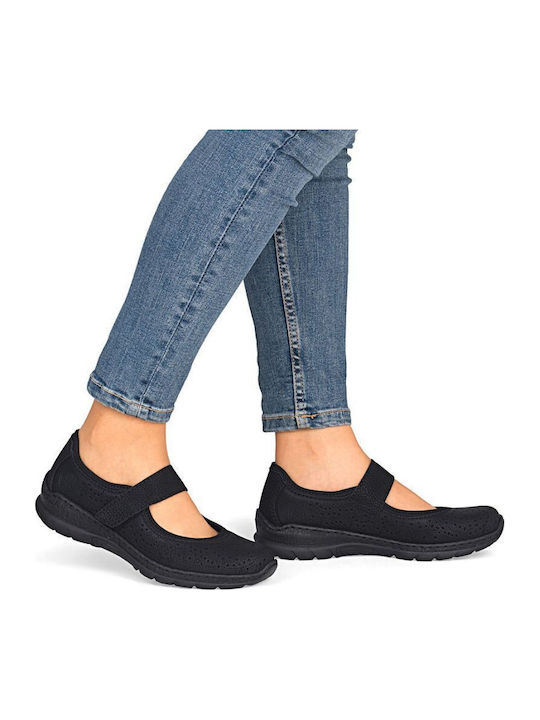 Damen Ballerinas in Schwarz Farbe
