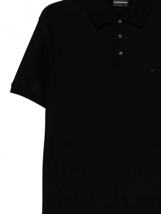 Polo Bluza Tricou Cu Mâneci Scurte Albastru Marin