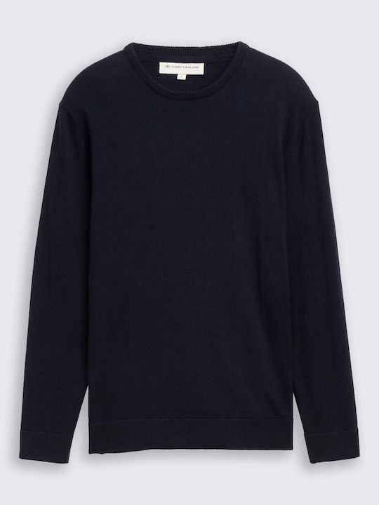 Long Sleeve Blue Blouse