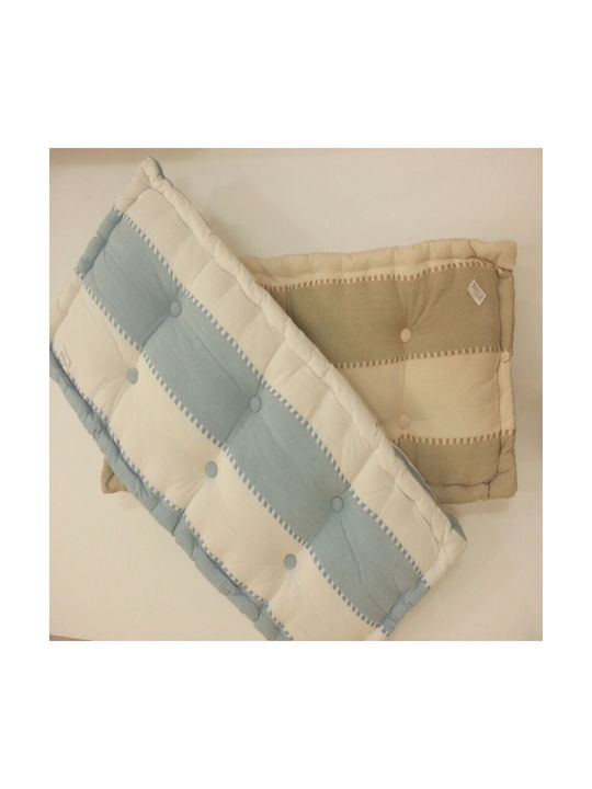 Μαξιλάρι Δαπέδου 45x100x10 Natural Home Rpm1 Γαλάζιο