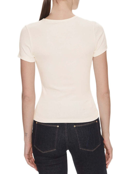 Tommy Hilfiger T-Shirt Gelbe Blusen für Damen Tommy Hilfiger T-Shirt Gelbe Blusen für Damen