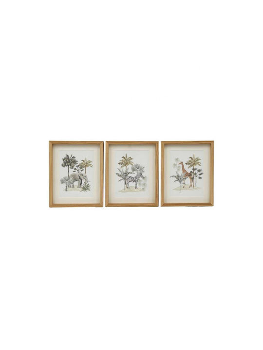 Safari Frame 3 Designs 20x25cm