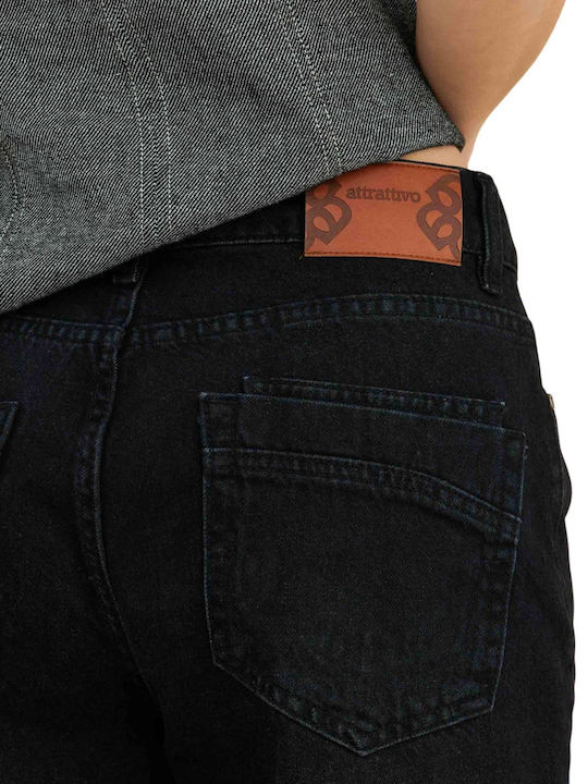 Damen Jeans Hosen Schwarz 9923036