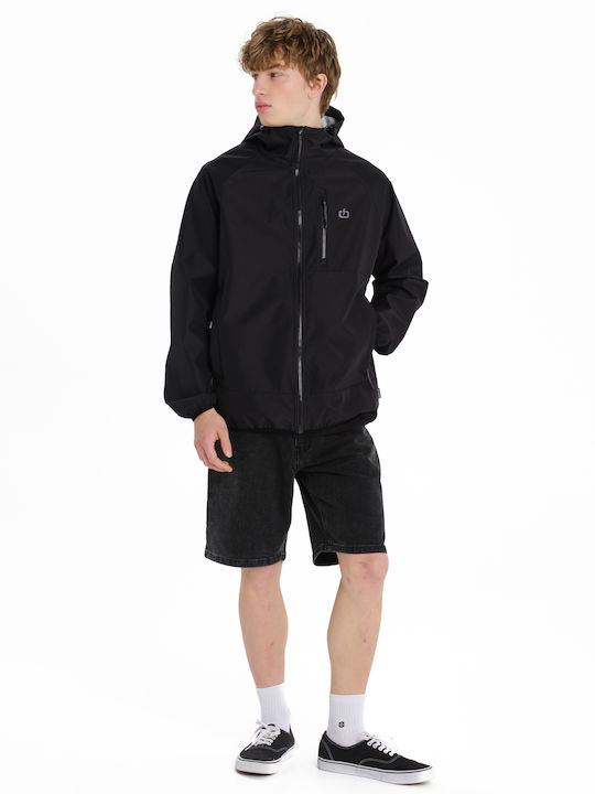 Wasserdichtes Herren Jacke Schwarz 261.EM10.11