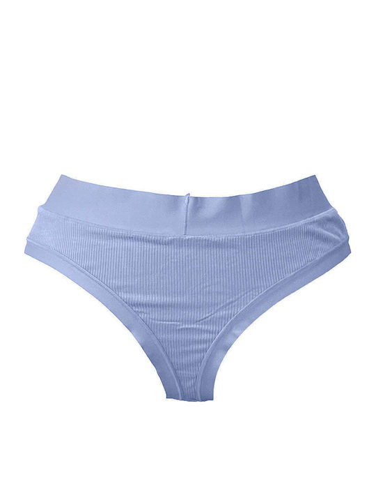 Damen-Slip Blau 8381 Blau L