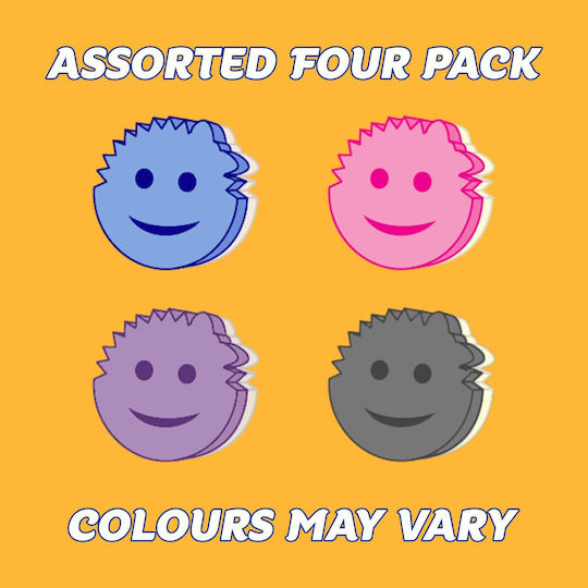 Scrub Daddy Kitchen Sponge Pink Scrub Mommy 4pcs