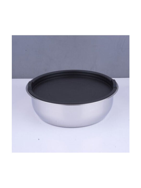 Βιομάρ Inox Δοχείο Φαγητού Inox Ασημί 28x28cm