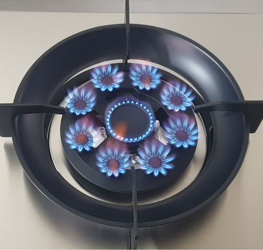 Proton Επιτραπέζια Εστία Υγραερίου Μονή Inox
