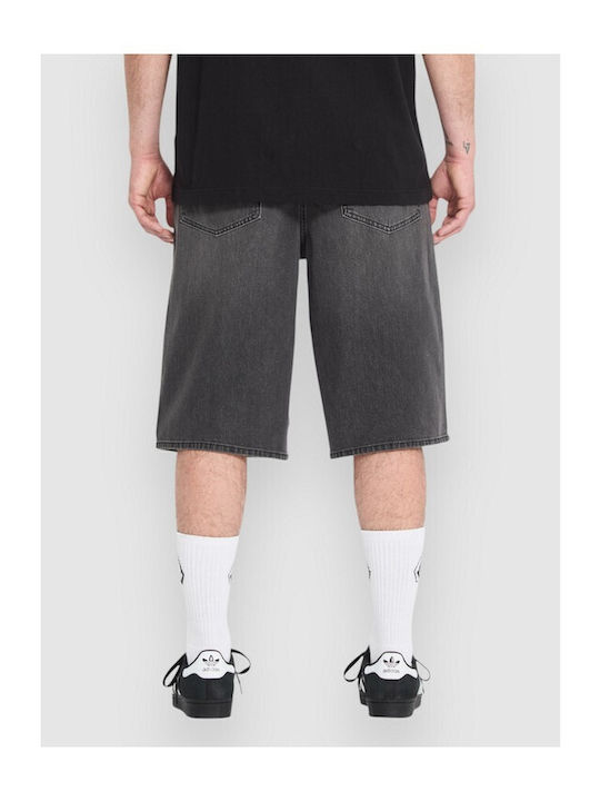 Volcom Ανδρική Βερμούδα Τζιν Black Grey Volcom Ανδρική Βερμούδα Τζιν Black Grey