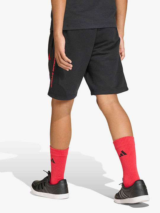 Kids Sport Shorts/Bermuda French Terry Black