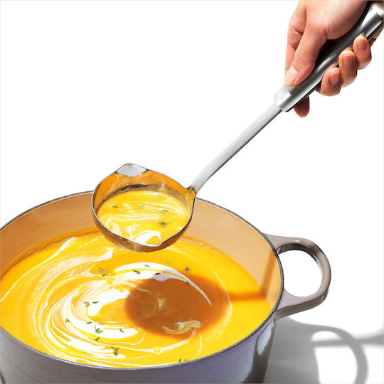 OXO Tief Servierlöffel Suppe Rostfreier Stahl Silber 33,02cm