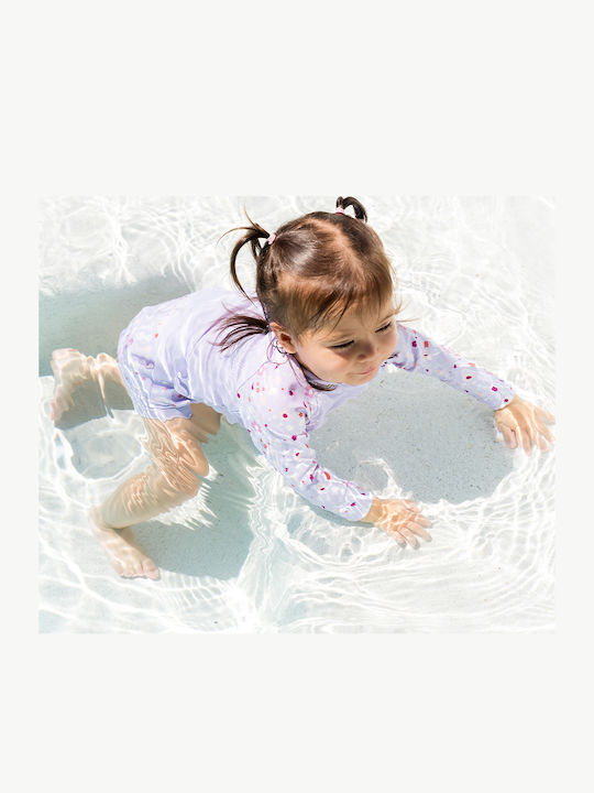 Splash About Costum De Baie Pentru Copii Rashguard Cu Mâneci Lungi Lila Splash About Costum De Baie Pentru Copii Rashguard Cu Mâneci Lungi Lila