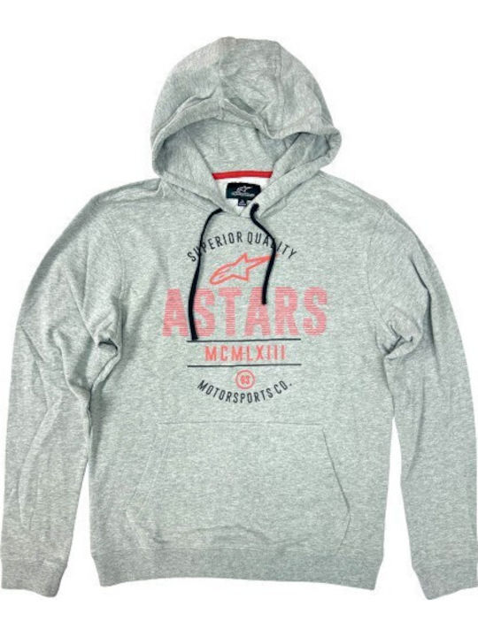 Hooded Gray Sweatshirt