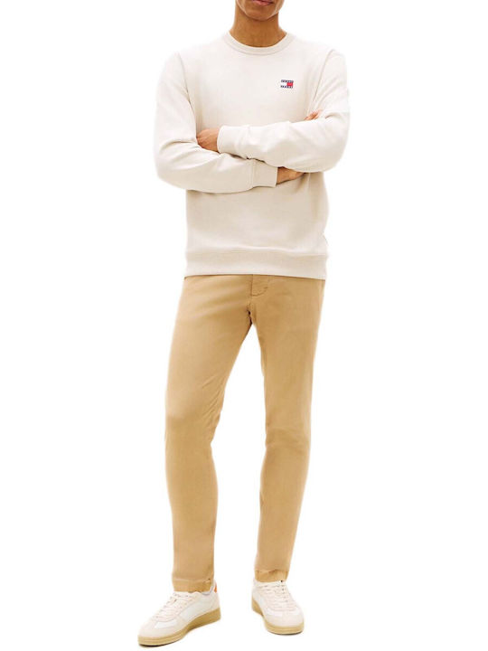 Chino Trousers in Slim Fit Beige