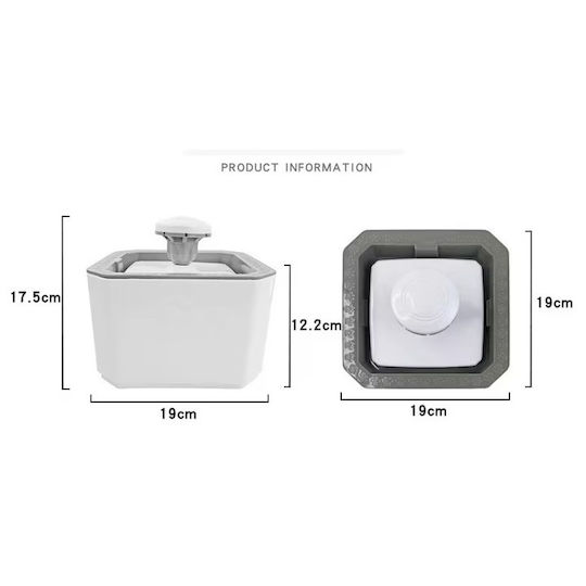 Adăpătoare / Fântână pentru Pisică 2.5l