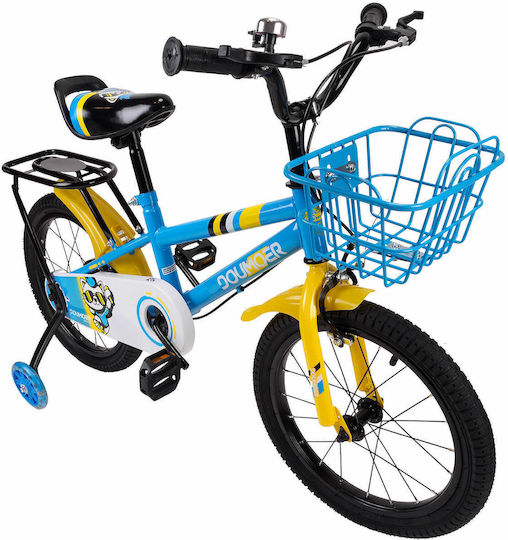 Action One Bicicletă Copii 16" City Săgeata Albastră