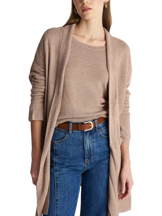 Women's Knitted Cardigan Beige