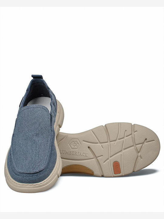 Ανδρικά Loafers σε Μπλε Χρώμα