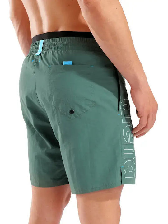 Beach Men's Swimwear Shorts Green