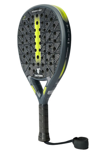 Tretorn 477376-BLACK/YELL-002 Ρακέτα Padel Ενηλίκων