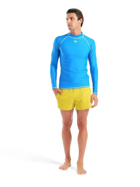 Arena Men's Long Sleeve Sun Protection Shirt Turquoise
