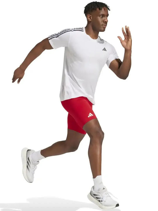 adidas Adizero Ανδρικό Αθλητικό Κολάν Κοντό Κόκκινο