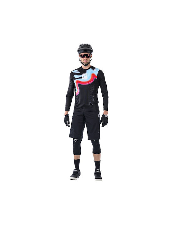 Kenny Men's Long Sleeve Mountain Bike Black Jersey