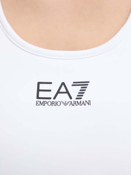 Women's Athletic Sports Bra White