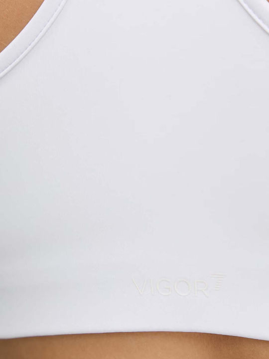 Women's Athletic Sports Bra White