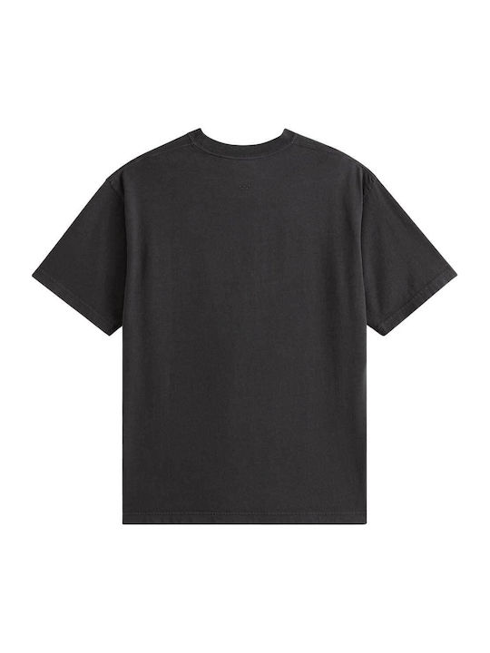 Herrenblusen Kurzarm T-Shirts Schwarz