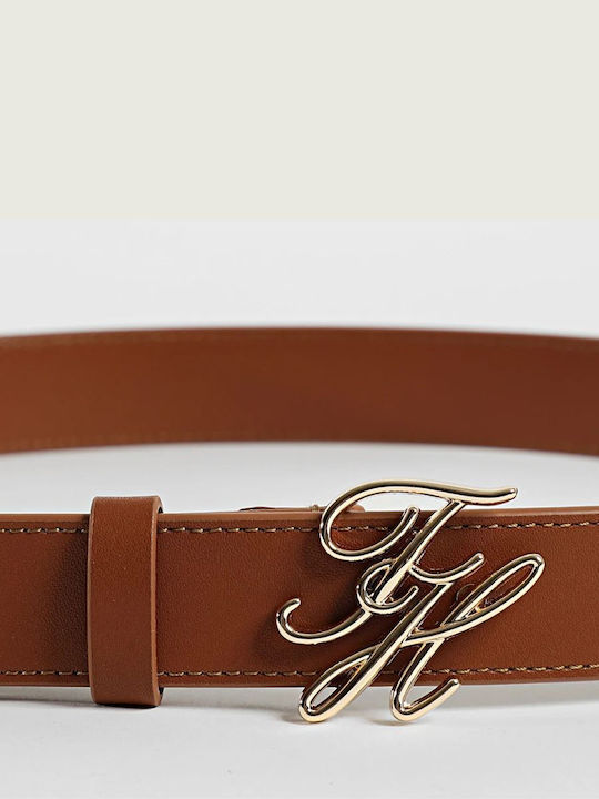 Leather Women's Belt Brown