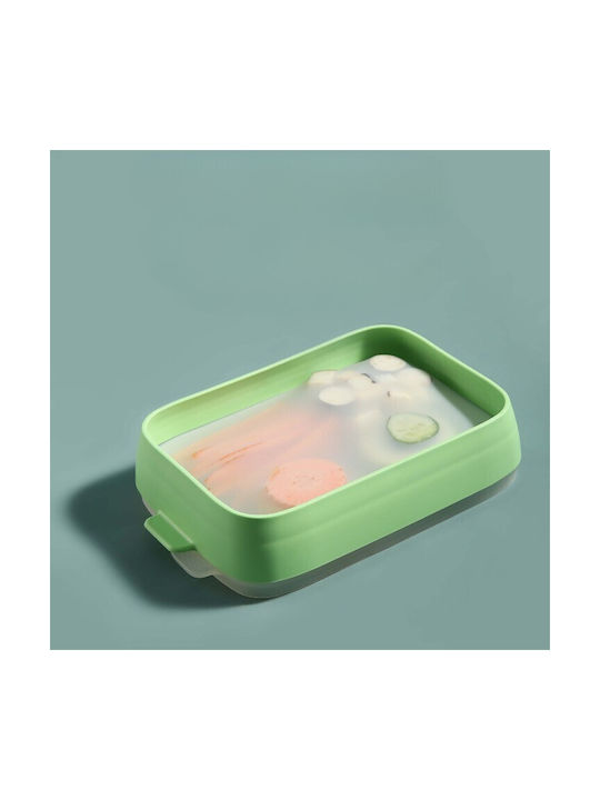 Alista Home Cutie De Prânz Din Plastic Verde 22x14.7cm
