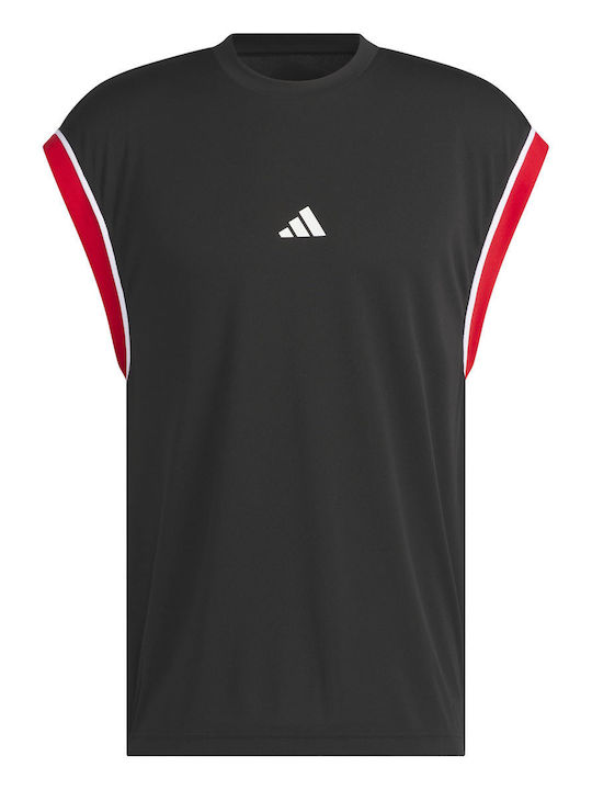 Performance Aeroready Αθλητικό T-shirt Μαύρο