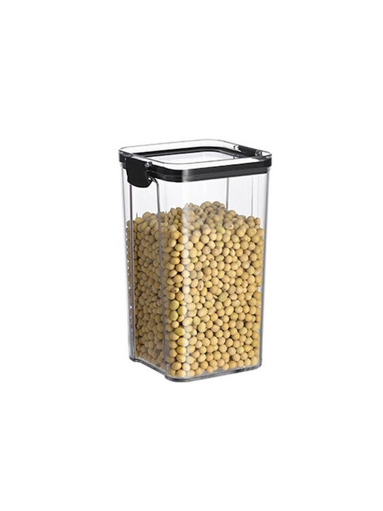 Alista Home Vază Cereale cu Capac Plastic Transparent 1300ml 1 Bucată