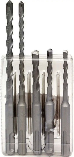 Makita Set 5 Burghie cu Cap SDS Plus