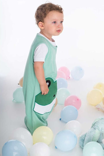 Baby Bliss Herbstlicher Baby Schlafsack mit Beinen Mint