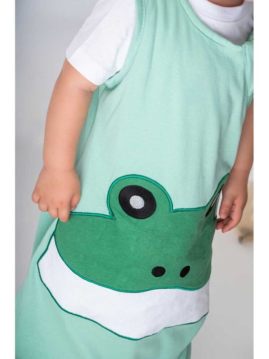 Baby Bliss Φθινοπωρινός Υπνόσακος με Πόδια Mint