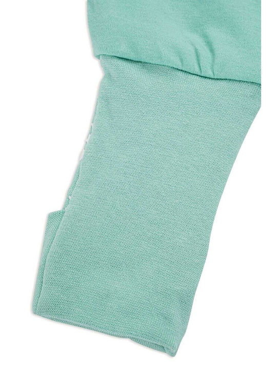 Baby Bliss Φθινοπωρινός Υπνόσακος με Πόδια Mint