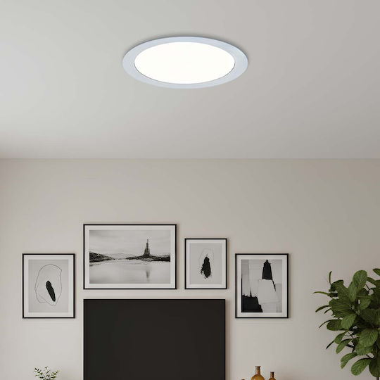 Avizar Квадратен LED Панел 25W 29.2x29.2см Ниска Консумация На Енергия Бял