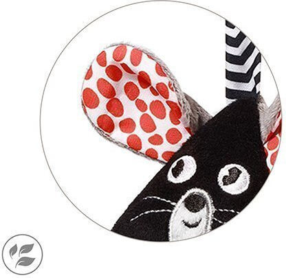 Babyono Hanging Baby Toys for Cot and Stroller with Teether Mouse for Newborns
