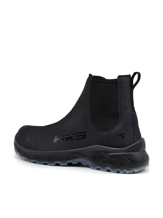 HKS Work Boots Black S3L with ESD, FO, SR Certification