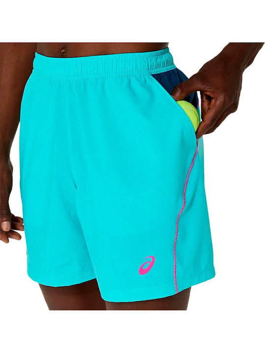 ASICS Padel Court 7in 2041A350-400 Ανδρικό Σορτς Τιρκουάζ / Τιρκουάζ