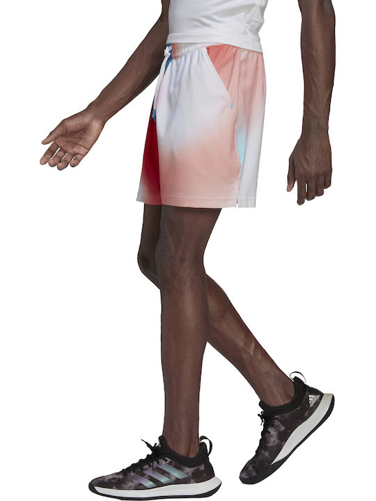 adidas Melbourne Tennis Ergo H61965 Ανδρικό Σορτς Πολύχρωμο