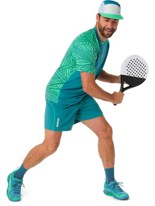 ASICS Padel 2041A350-300 Men's Shorts Green