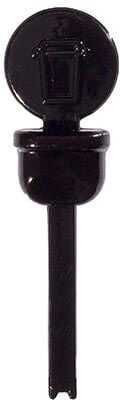 Safety Cap Stirrer Black Multipurpose 500 Pieces