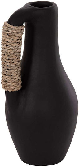 Freebox Decorative Vase Ceramic Black